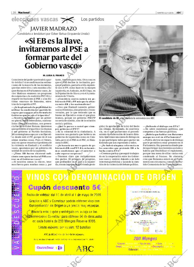 ABC SEVILLA 12-04-2005 página 28