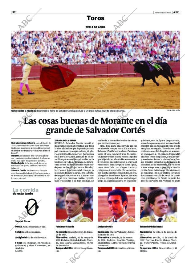 ABC SEVILLA 12-04-2005 página 52