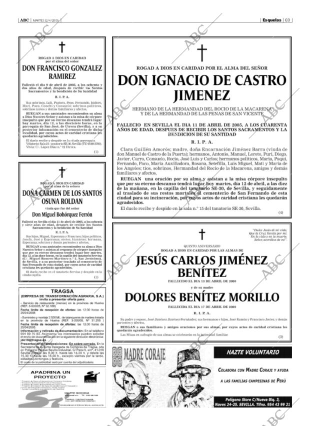 ABC SEVILLA 12-04-2005 página 69