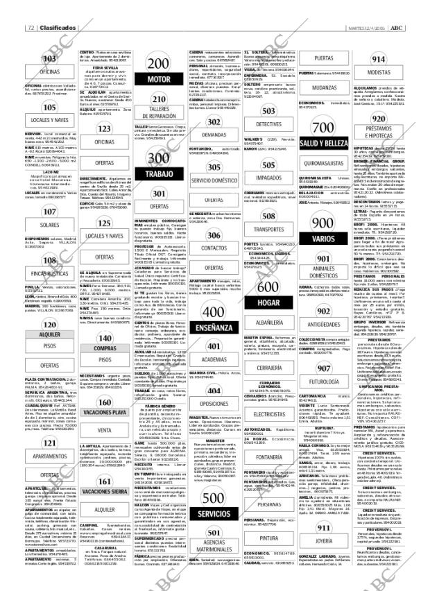 ABC SEVILLA 12-04-2005 página 72