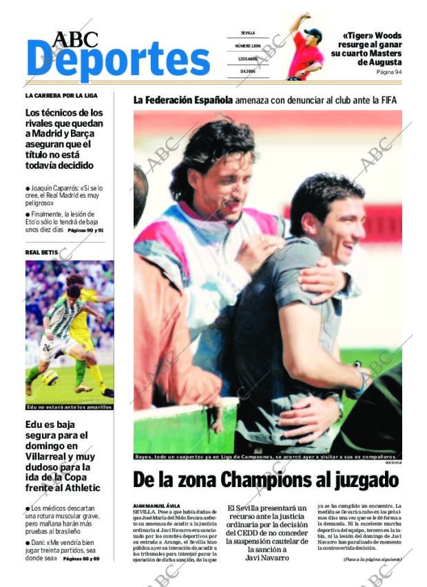 ABC SEVILLA 12-04-2005 página 85