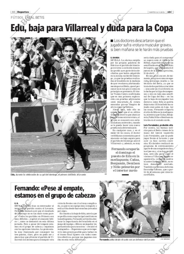 ABC SEVILLA 12-04-2005 página 88