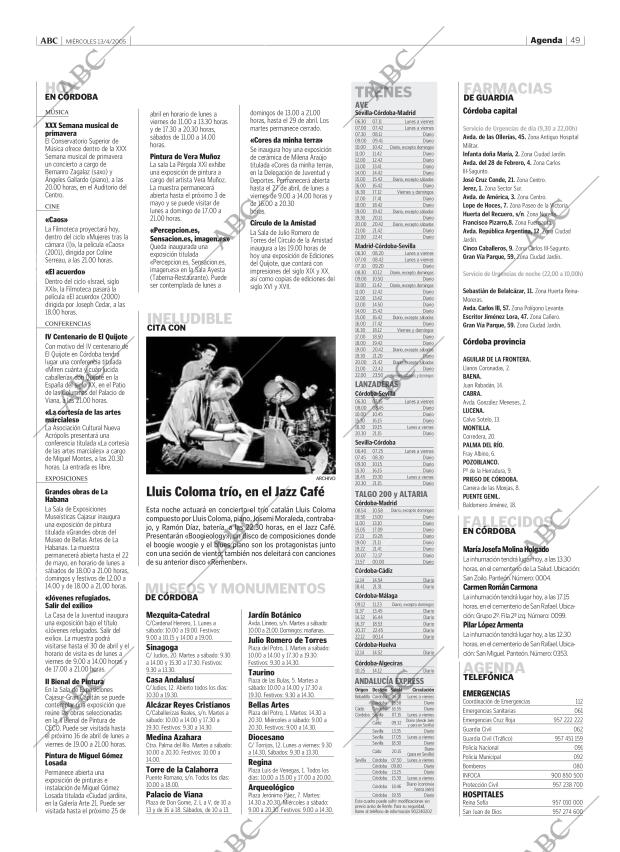 ABC CORDOBA 13-04-2005 página 49