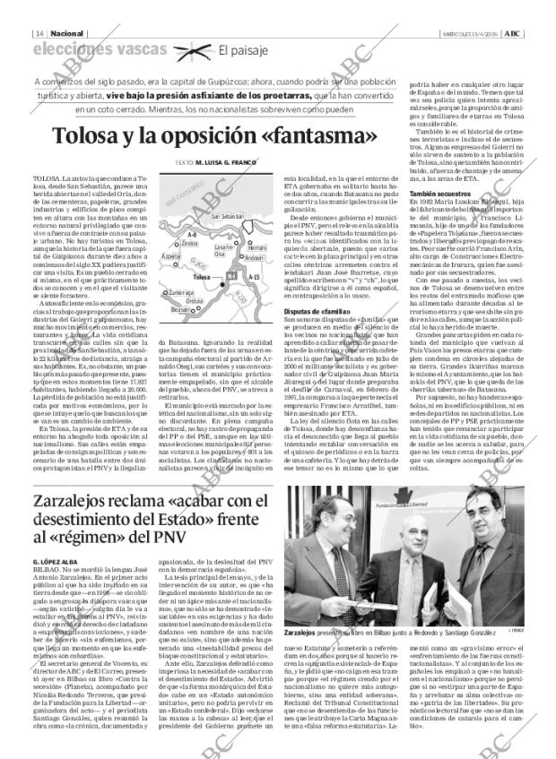 ABC MADRID 13-04-2005 página 14