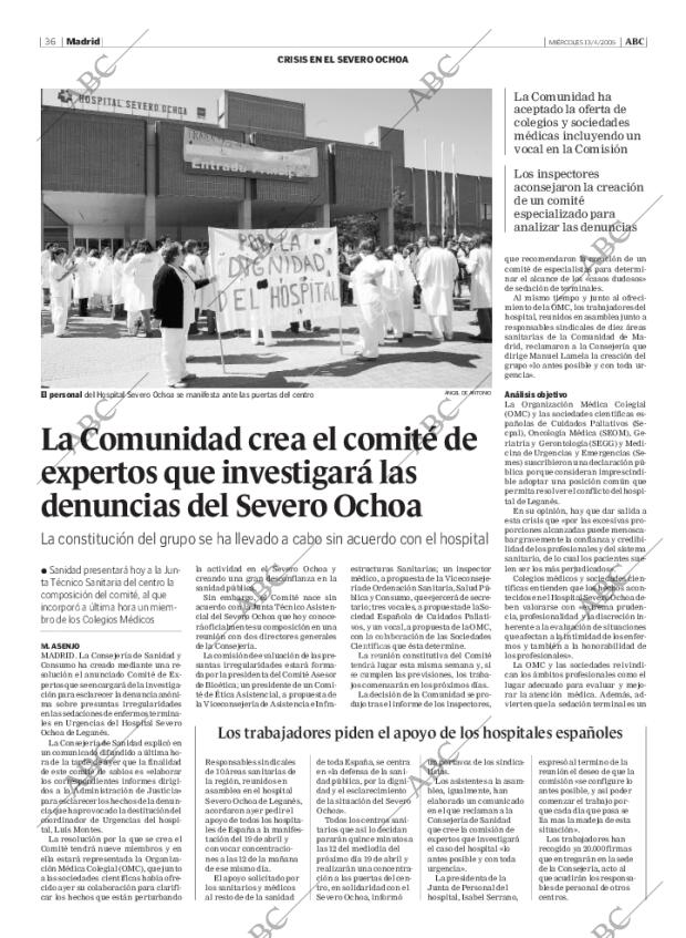 ABC MADRID 13-04-2005 página 36