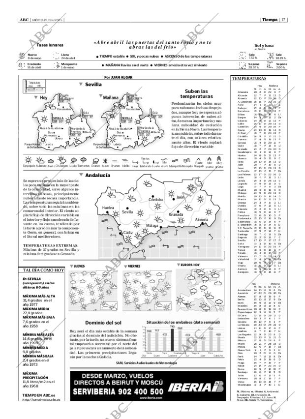 ABC SEVILLA 13-04-2005 página 17