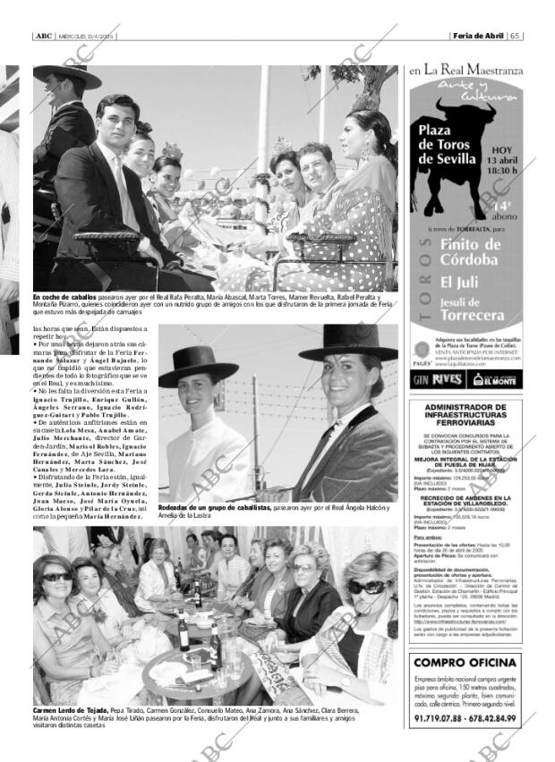 ABC SEVILLA 13-04-2005 página 65