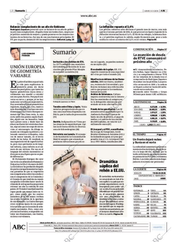 ABC MADRID 14-04-2005 página 2