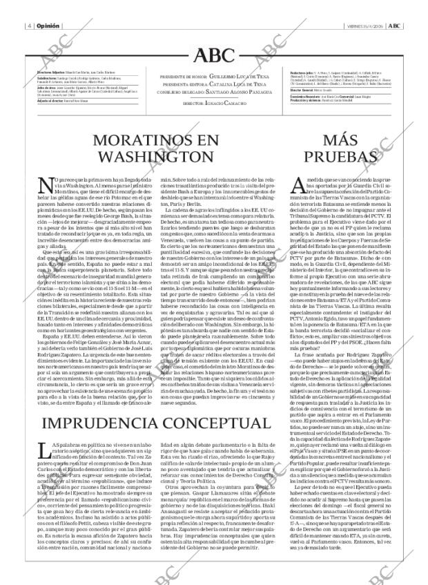 ABC MADRID 15-04-2005 página 4