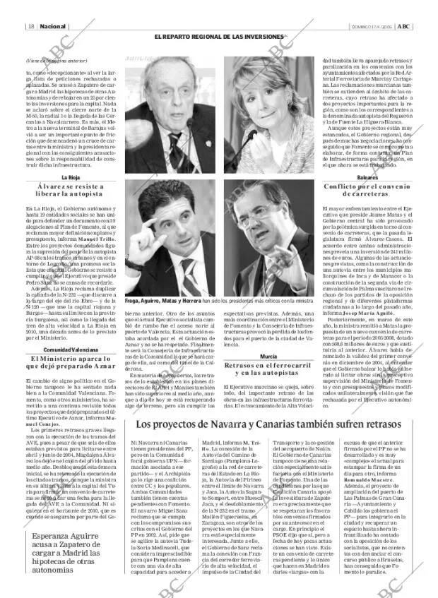 ABC MADRID 17-04-2005 página 18