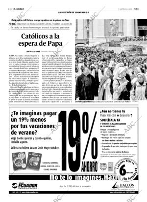 ABC MADRID 19-04-2005 página 50