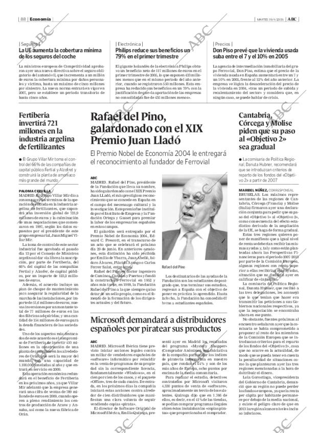 ABC MADRID 19-04-2005 página 88