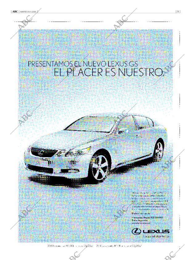 ABC MADRID 19-04-2005 página 9
