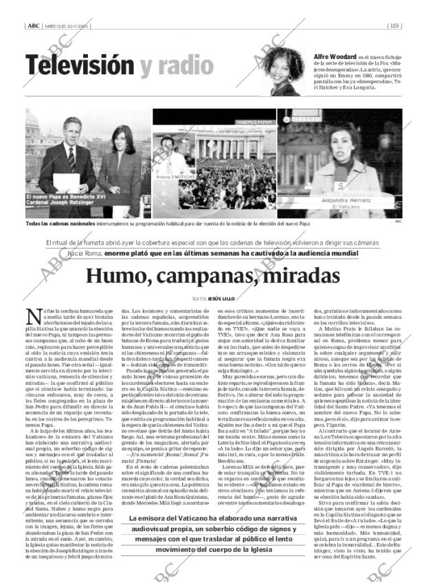ABC MADRID 20-04-2005 página 119