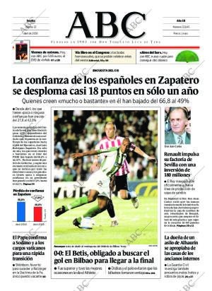 ABC SEVILLA 22-04-2005 página 1