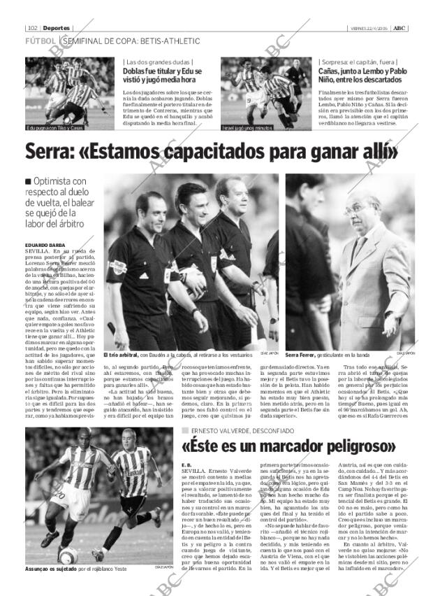 ABC SEVILLA 22-04-2005 página 102