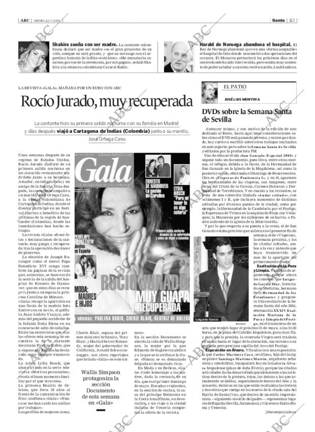ABC SEVILLA 22-04-2005 página 113