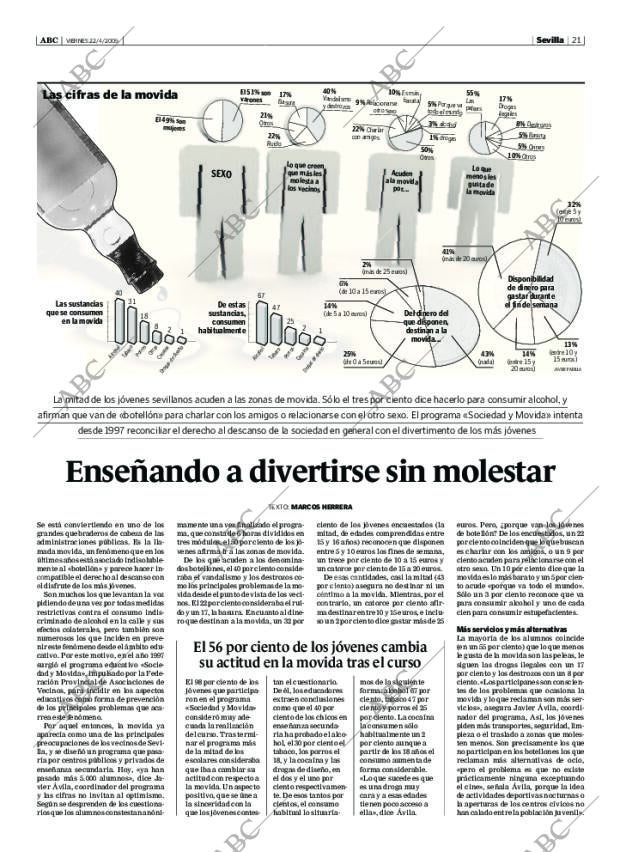 ABC SEVILLA 22-04-2005 página 21