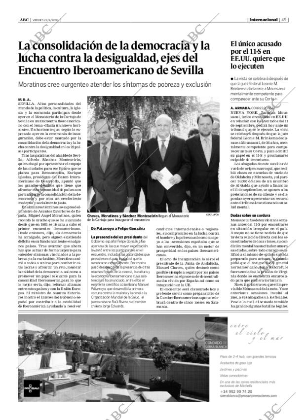 ABC SEVILLA 22-04-2005 página 49