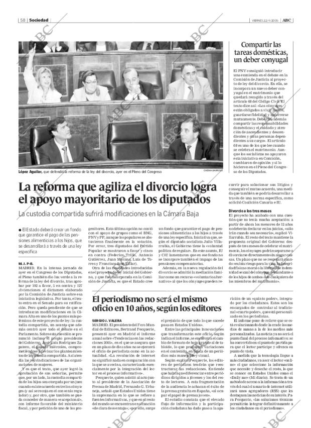 ABC SEVILLA 22-04-2005 página 58