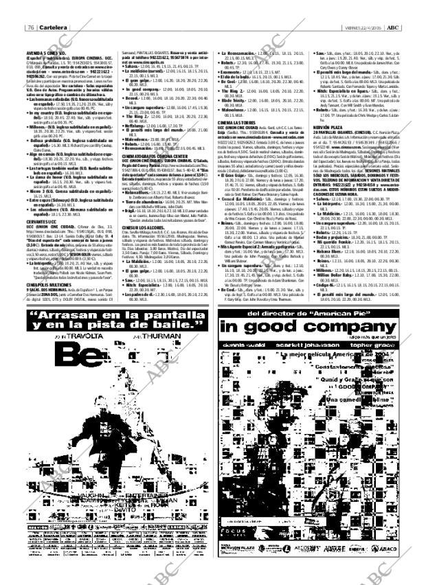 ABC SEVILLA 22-04-2005 página 76