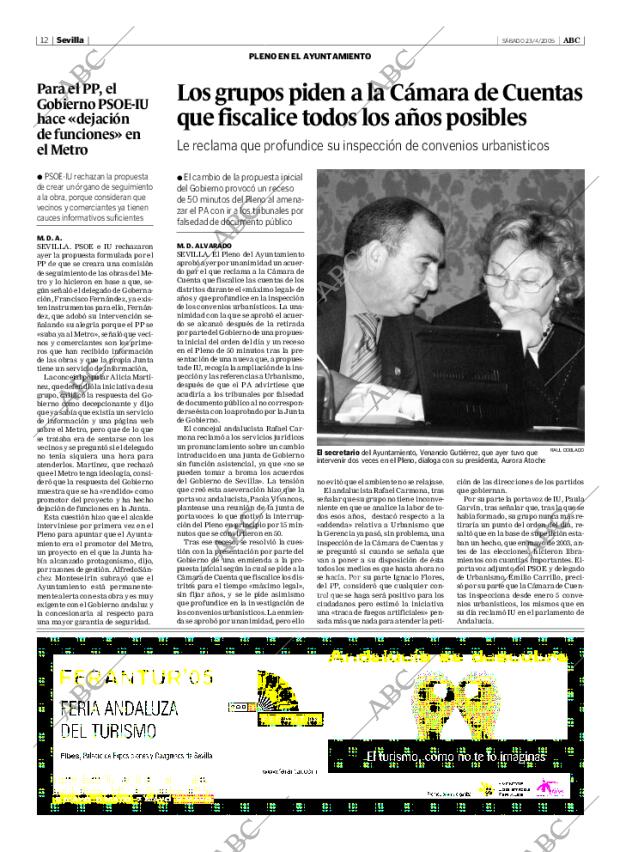 ABC SEVILLA 23-04-2005 página 12