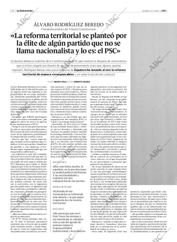 ABC MADRID 24-04-2005 página 10