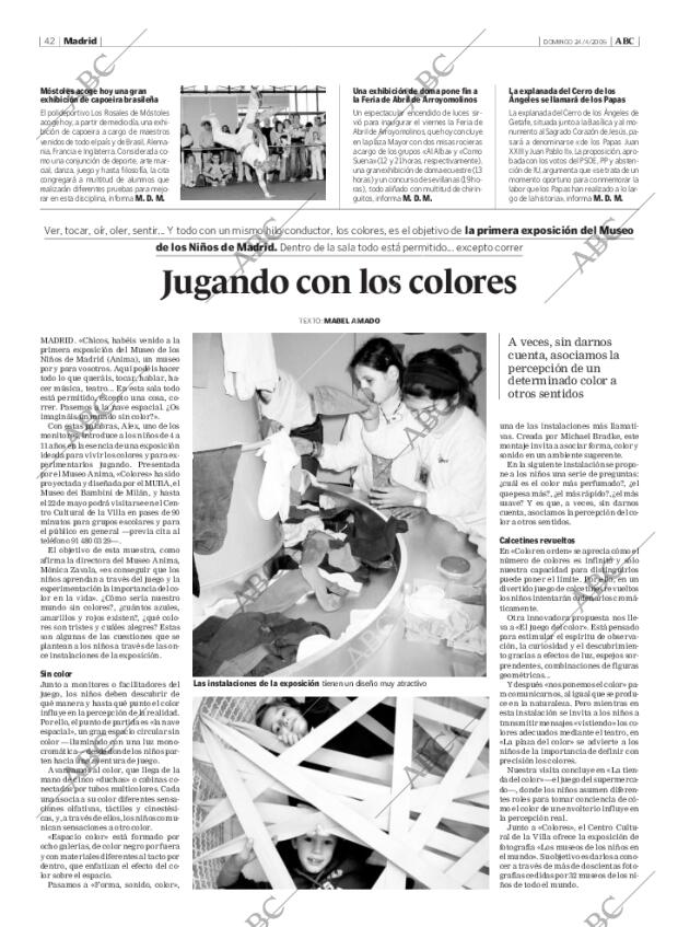 ABC MADRID 24-04-2005 página 42