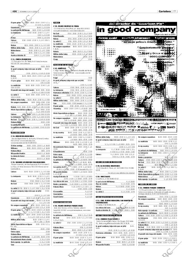 ABC MADRID 24-04-2005 página 77