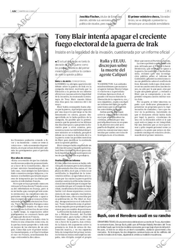 ABC MADRID 26-04-2005 página 25
