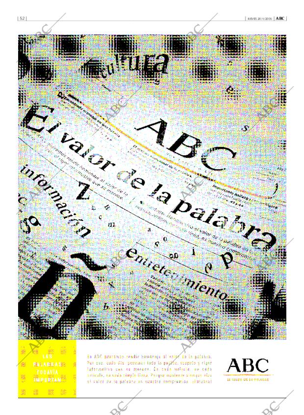 ABC MADRID 28-04-2005 página 52