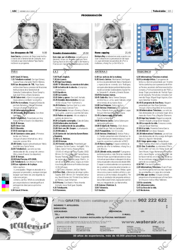 ABC MADRID 29-04-2005 página 115