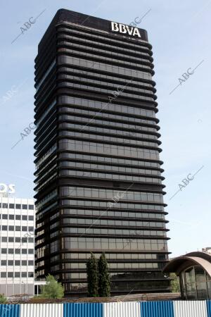 Edificios de Madrid. En la imagen edificio Bbva