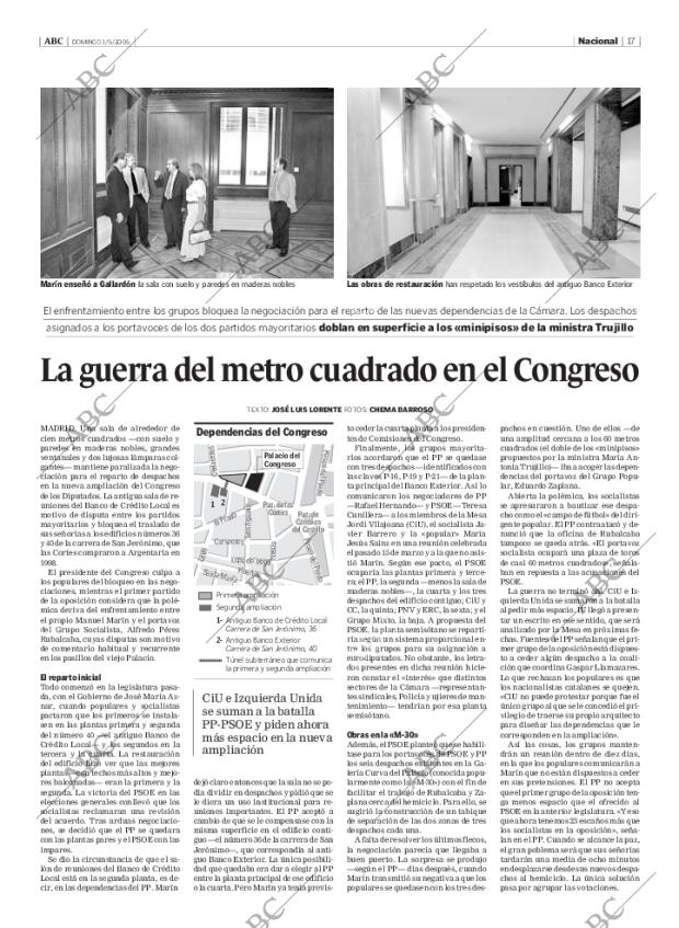 ABC MADRID 01-05-2005 página 17