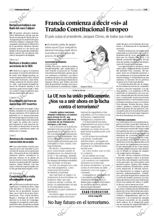 ABC MADRID 01-05-2005 página 32