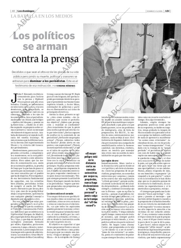ABC MADRID 01-05-2005 página 48