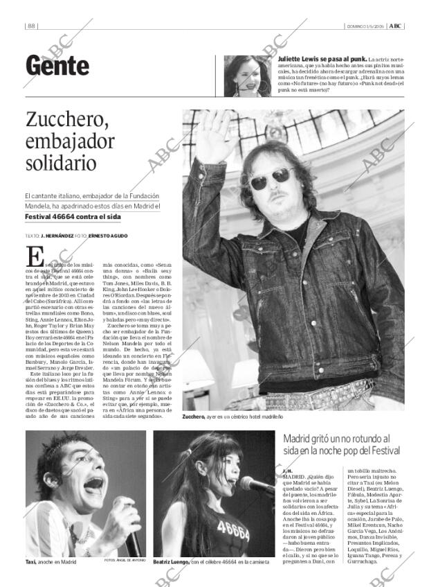 ABC MADRID 01-05-2005 página 88
