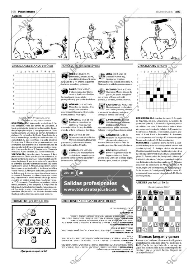 ABC MADRID 01-05-2005 página 90