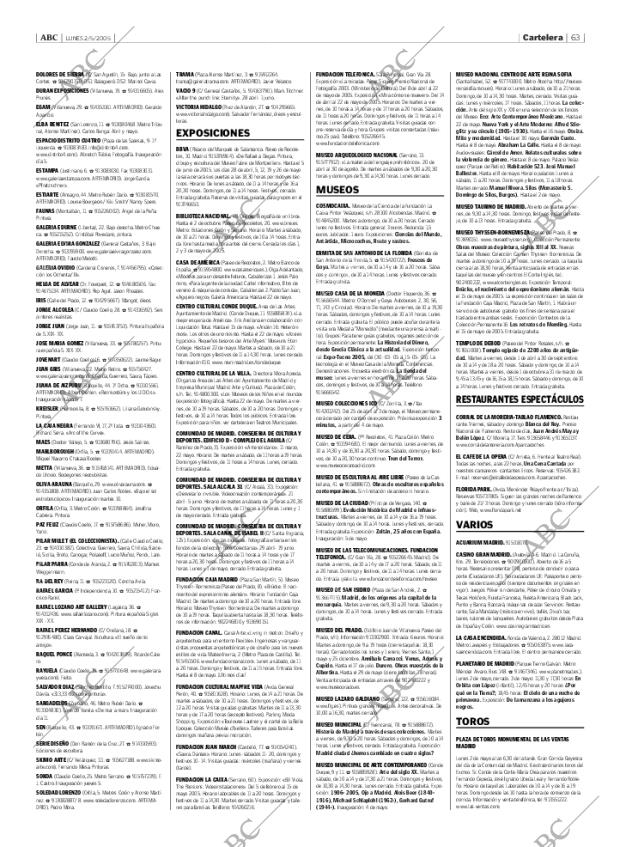 ABC MADRID 02-05-2005 página 63