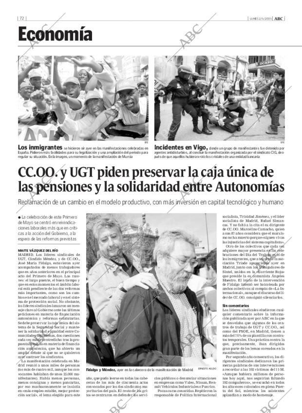 ABC MADRID 02-05-2005 página 72