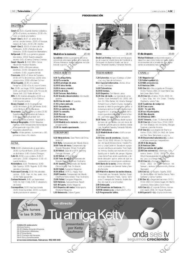 ABC MADRID 02-05-2005 página 98