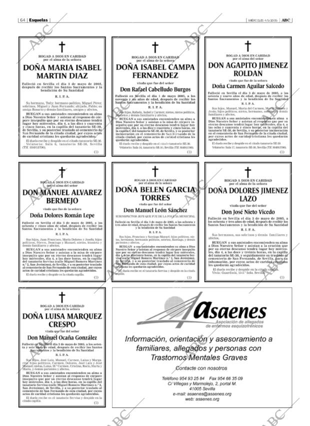 ABC SEVILLA 04-05-2005 página 64