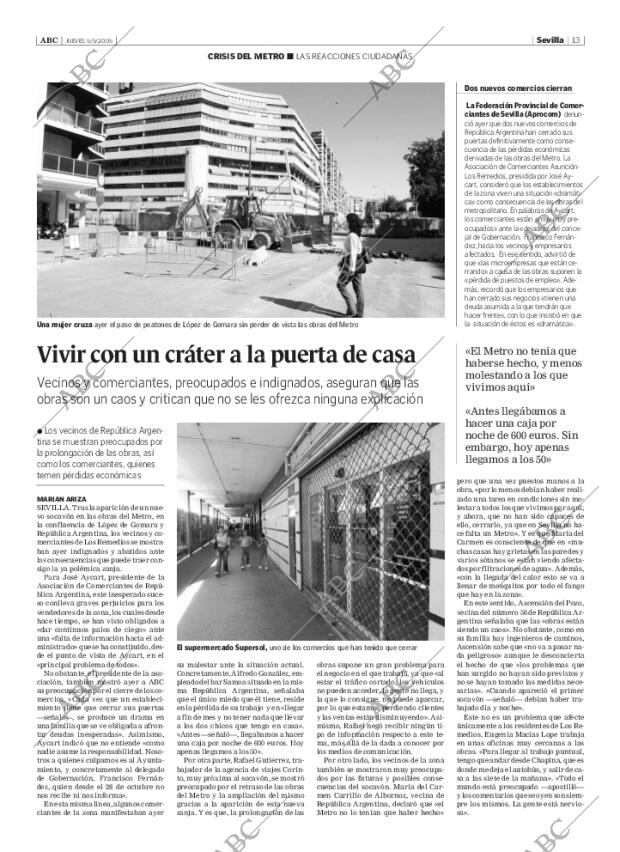 ABC SEVILLA 05-05-2005 página 13