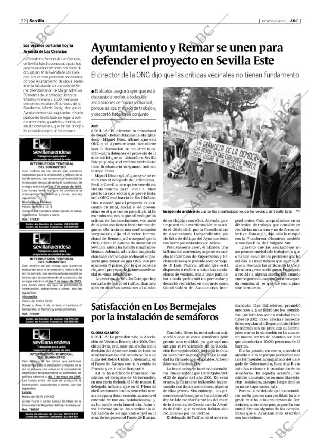 ABC SEVILLA 05-05-2005 página 22