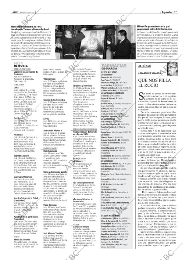 ABC SEVILLA 05-05-2005 página 27
