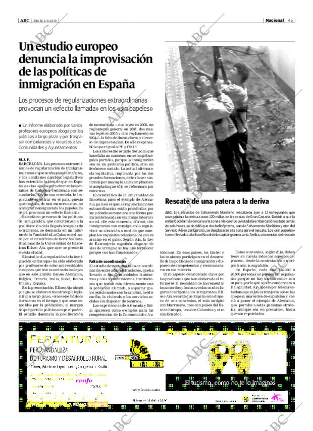 ABC SEVILLA 05-05-2005 página 45