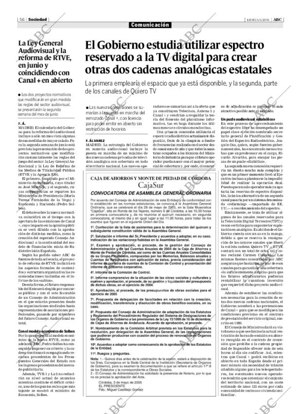ABC SEVILLA 05-05-2005 página 56