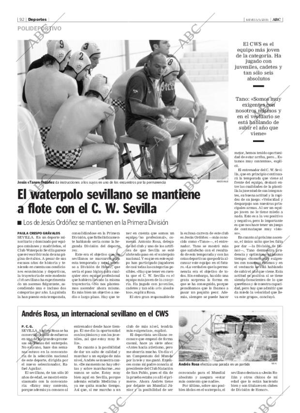 ABC SEVILLA 05-05-2005 página 92