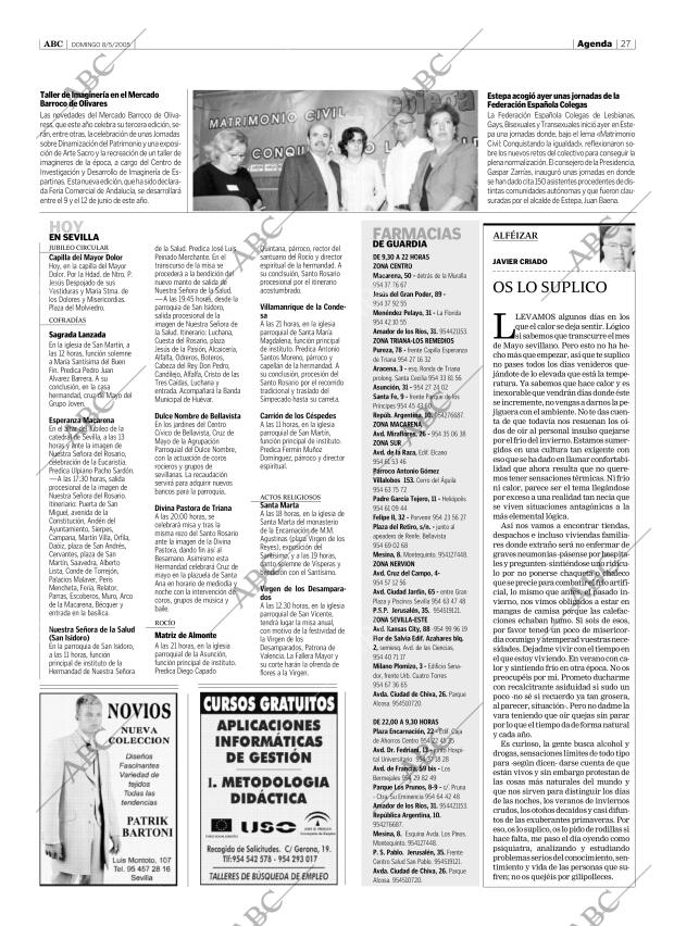 ABC SEVILLA 08-05-2005 página 27