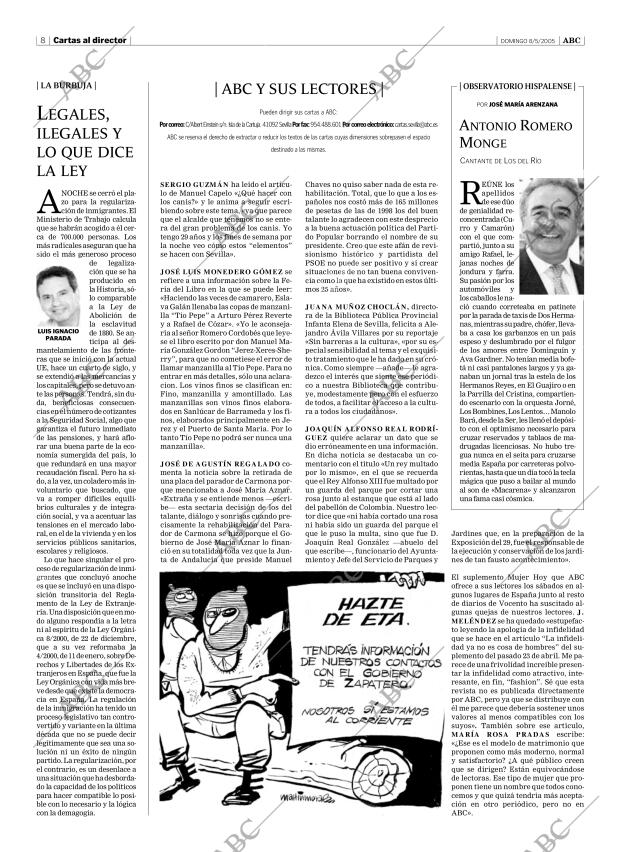 ABC SEVILLA 08-05-2005 página 8